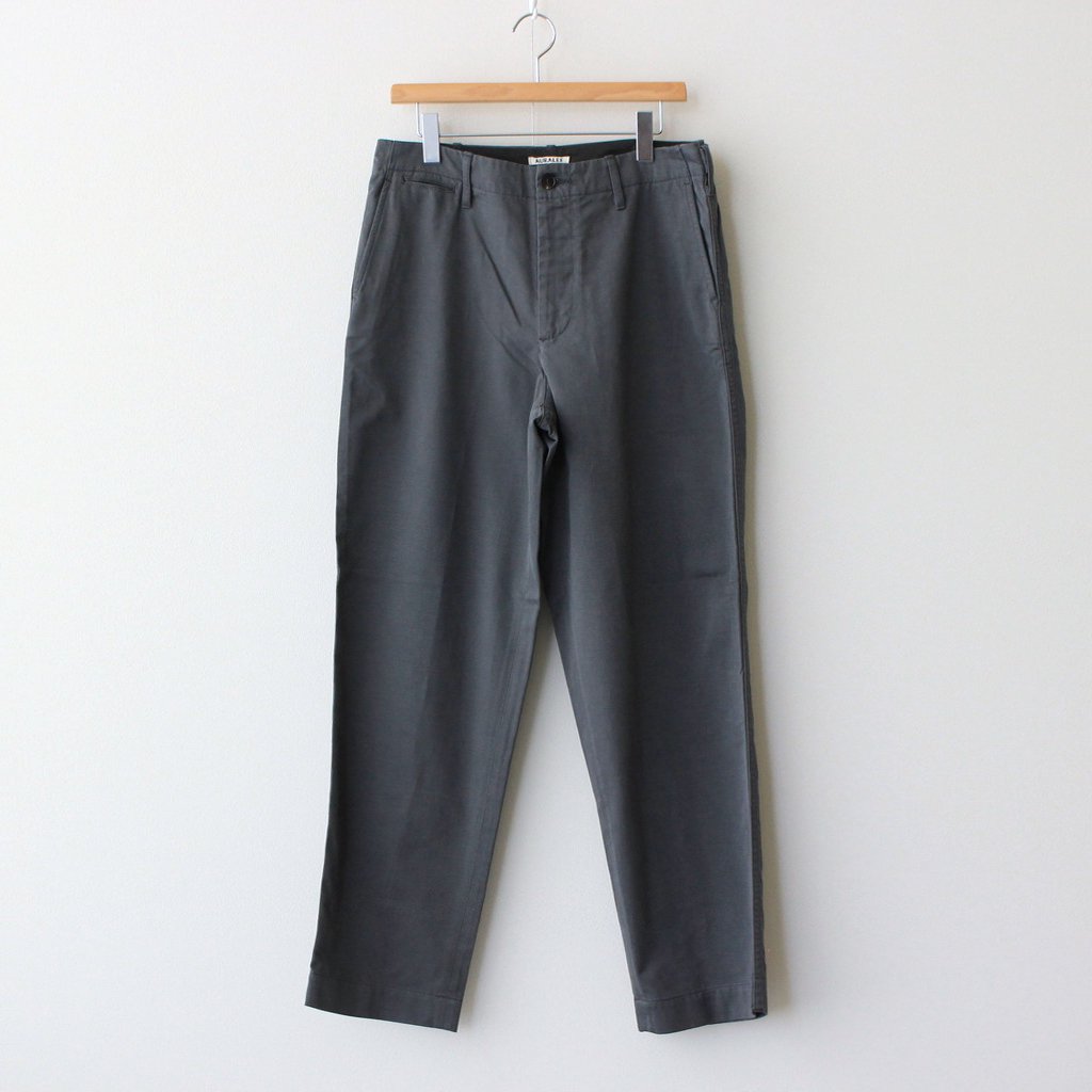 AURALEE | オーラリー [ WASHED FINX BUGGY SATIN WIDE PANTS