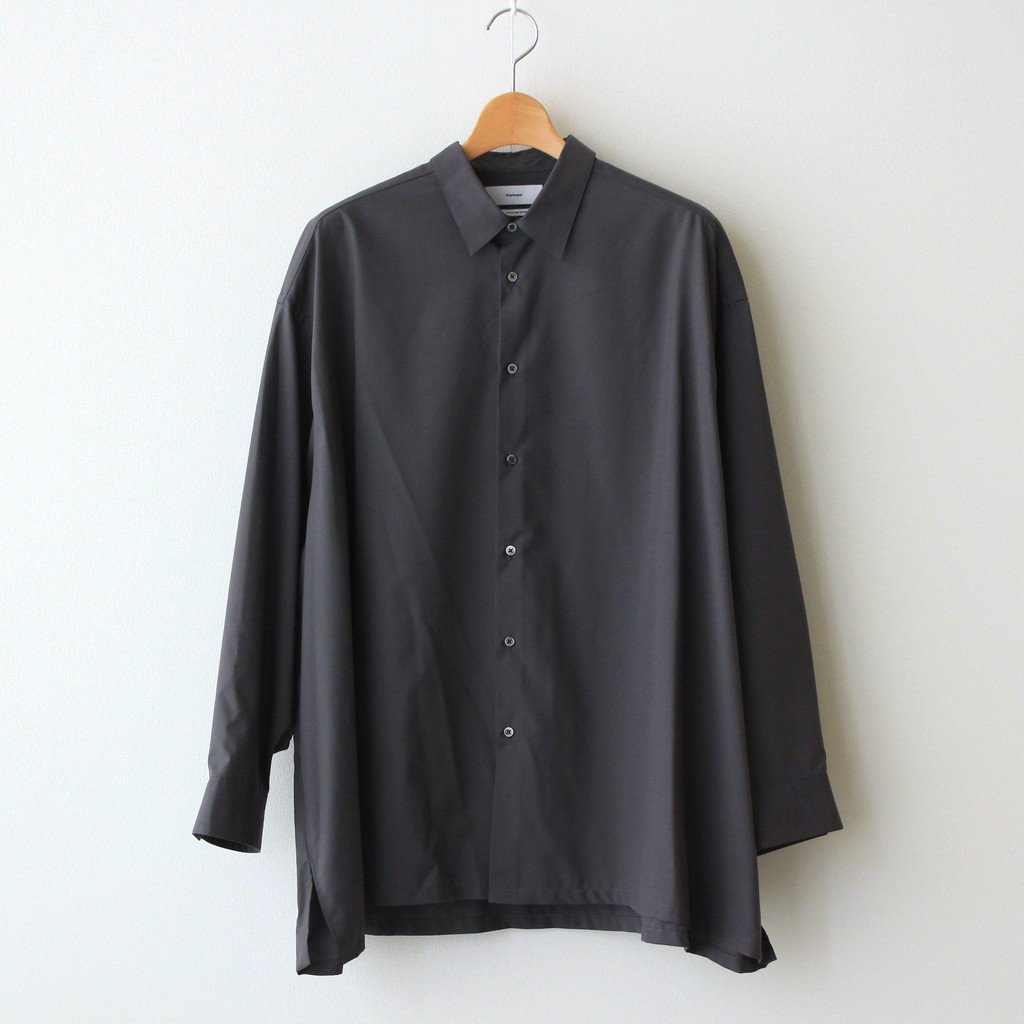 Graphpaper | グラフペーパー [ FINE WOOL TROPICAL OVERSIZED SHIRT