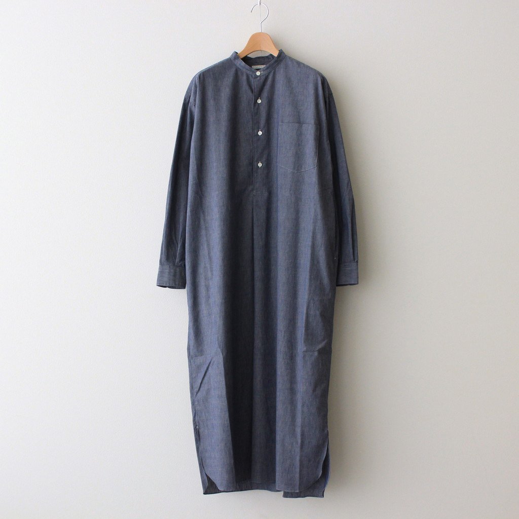 LENO | リノ [ BAND COLLAR PULLOVER DRESS 
