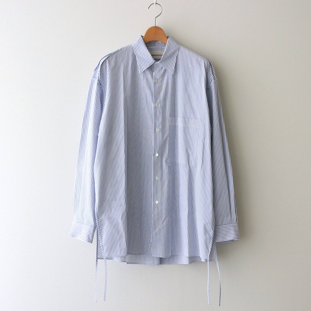 yoke PIPING SHIRT シャツ サイズ2 ライトグレー