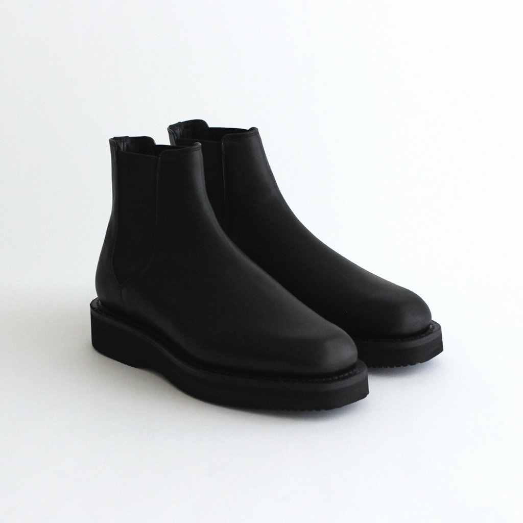 新品未使用 23.5 AURALEE LEATHER SQUARE BOOTS