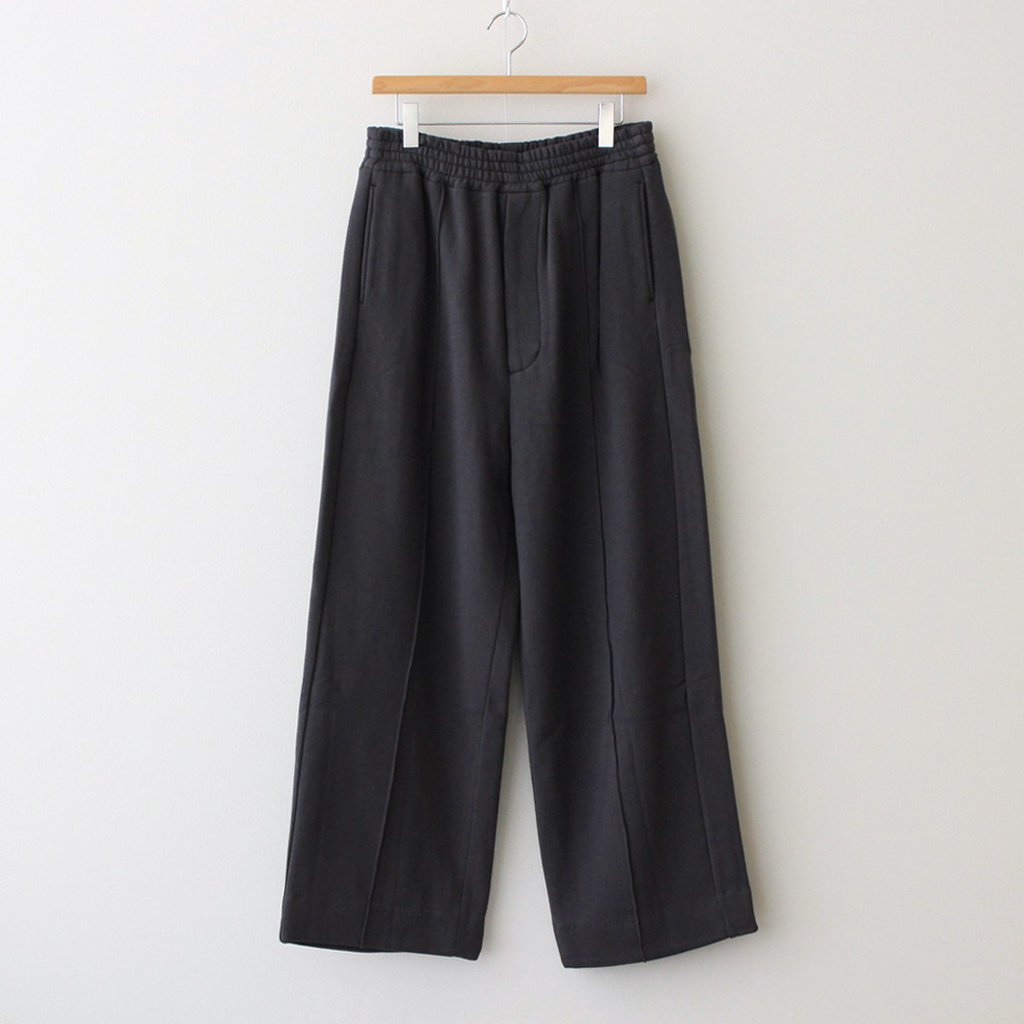 YOKE | ヨーク [ WIDE LEG LOUNGE PANTS #CARBON BLACK [YK21AW0294P 