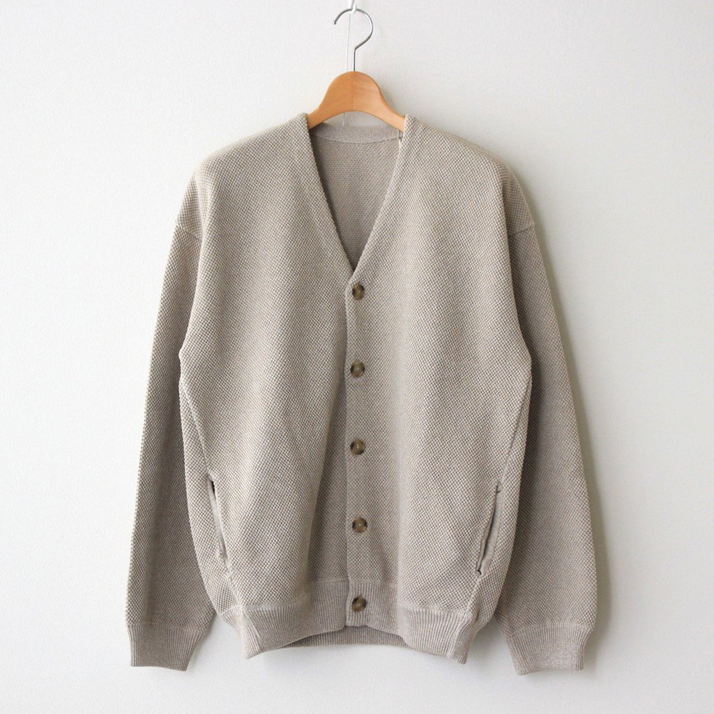 crepusucule Moss Stitch V/N Cardigan