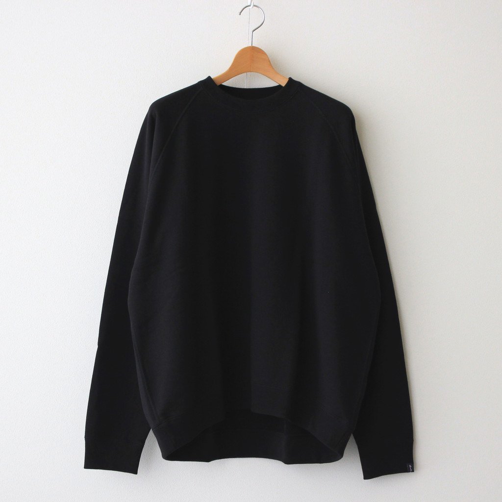 Graphpaper | グラフペーパー [ LOOPWHEELER FOR GP RAGLAN SWEAT #BLACK  [GU213-70172B] ] – 着楽（チャクラ/ciacura）