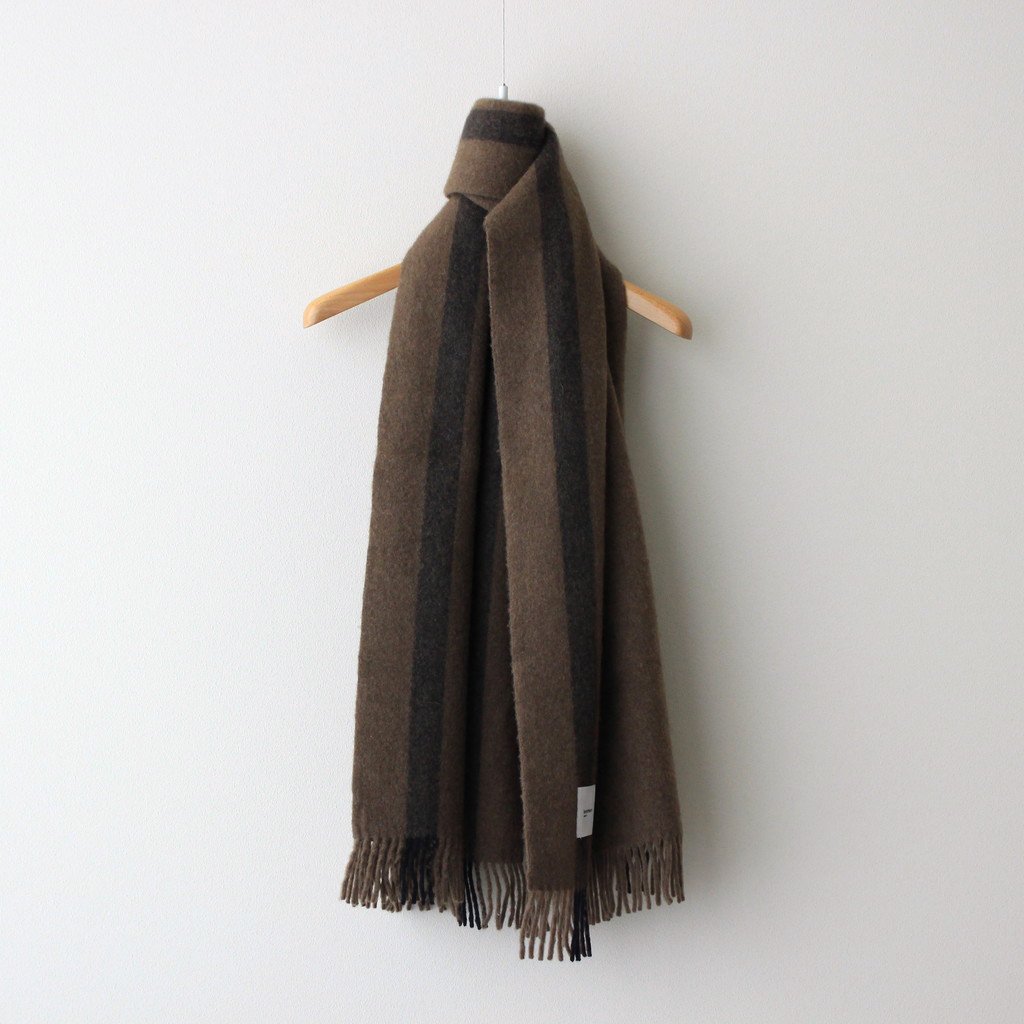 loomer | ルーマー [ YAK FLEECE STOLE #BROWN [PR21AW-ST070] ] – 着