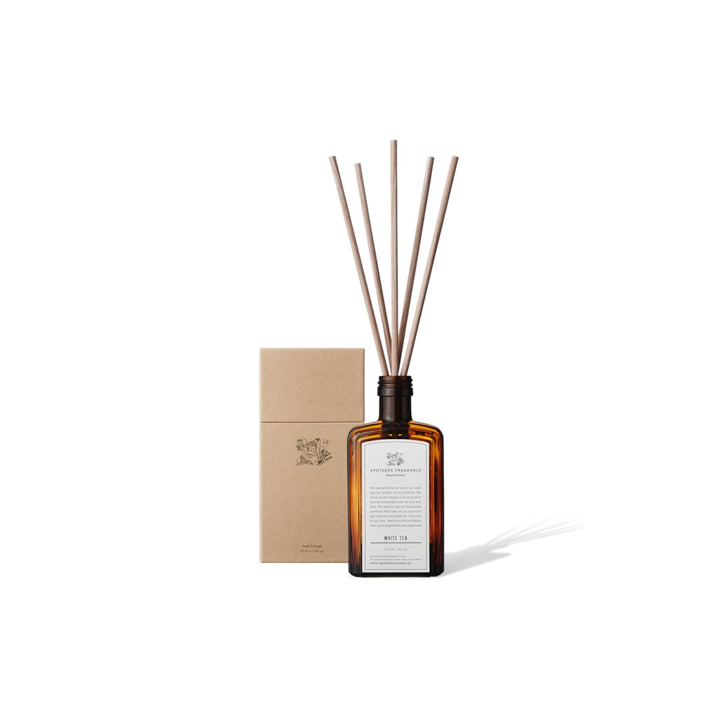 APOTHEKE FRAGRANCE | アポテーケ フレグランス [ REED DIFFUSER WHITE TEA #ONE [RD009] ]  – 着楽（チャクラ/ciacura）