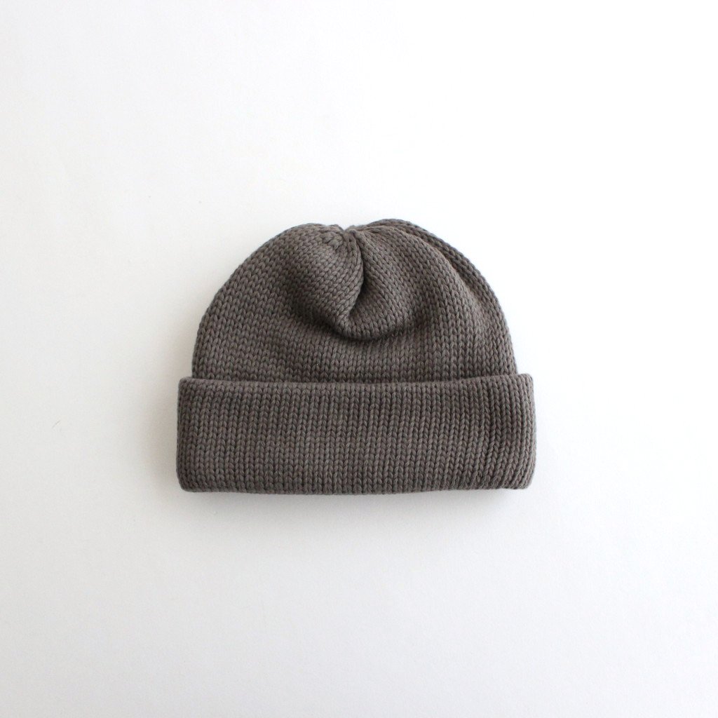 COMESANDGOES | カムズアンドゴーズ [ COTTON STANDARD KNIT #GRAY [NO