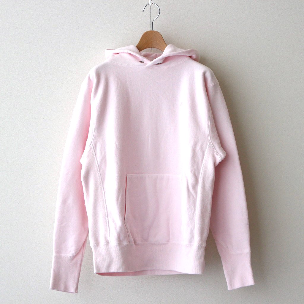 ATON | エイトン [ NATURAL GARMENT DYE URAKE HOODIE #PINK(ANTHURIUM ...