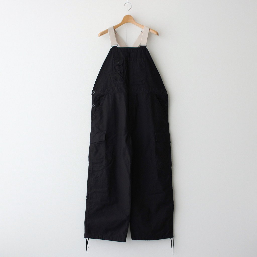 FreshService | フレッシュサービス [ BACK SATIN OVERALL #BLACK [FSW