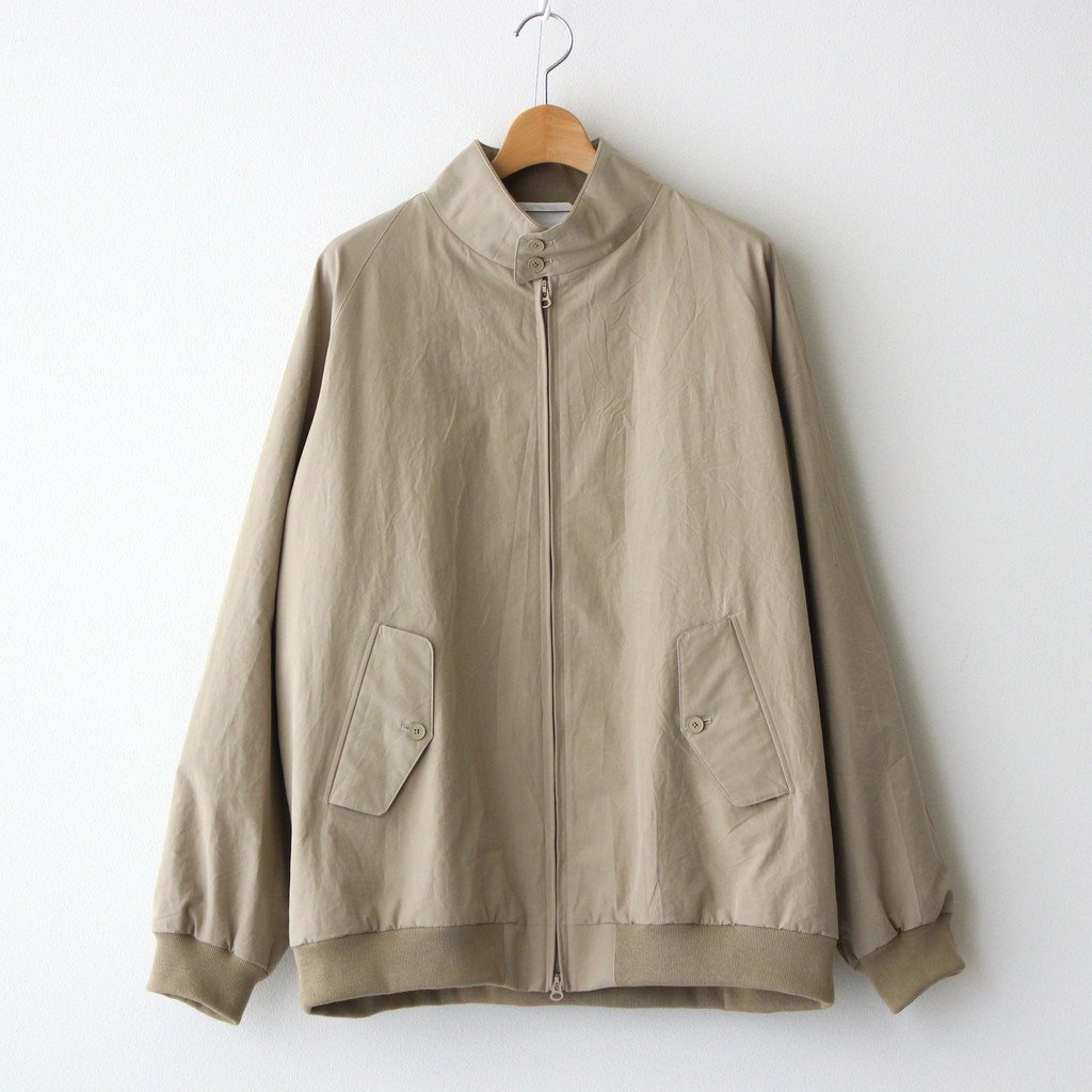 ATON エイトン GIZA WEATHER HARRINGTON JACKET-