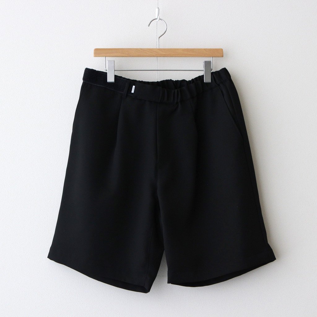 Graphpaper | グラフペーパー [ SCALE OFF WOOL WIDE TUCK CHEF SHORTS