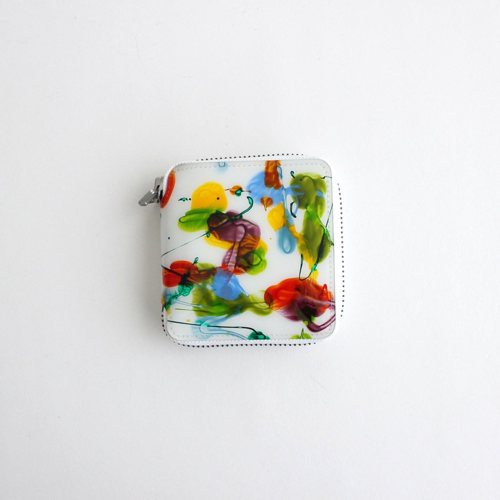 macromauro | マクロマウロ [ HIGH PAINT WALLET #WHITE MULTI A