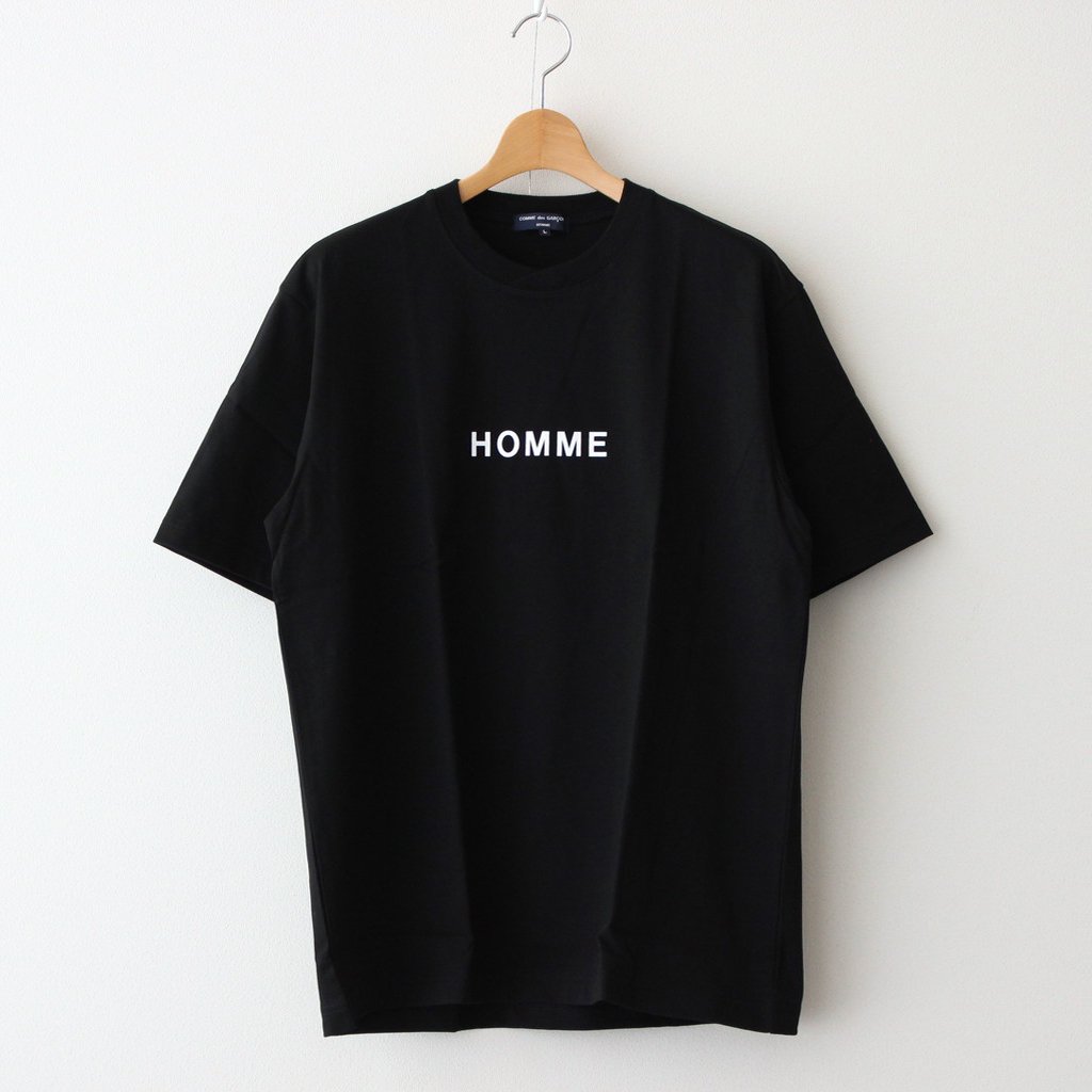 COMME des GARCONS HOMME | コム デ ギャルソン オム [ 綿天竺ロゴ