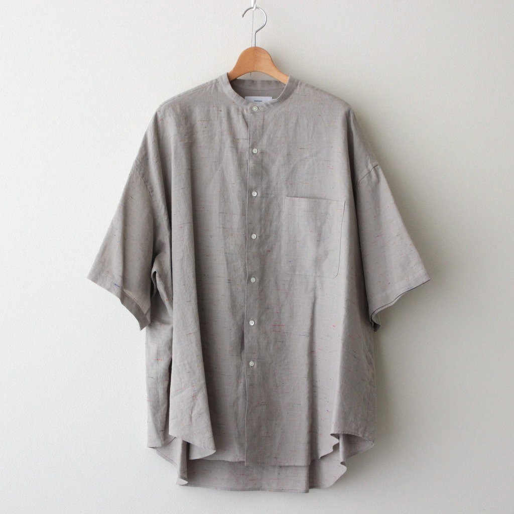 Graphpaper | グラフペーパー [ COLOR-NEP OXFORD S/S BAND COLLAR