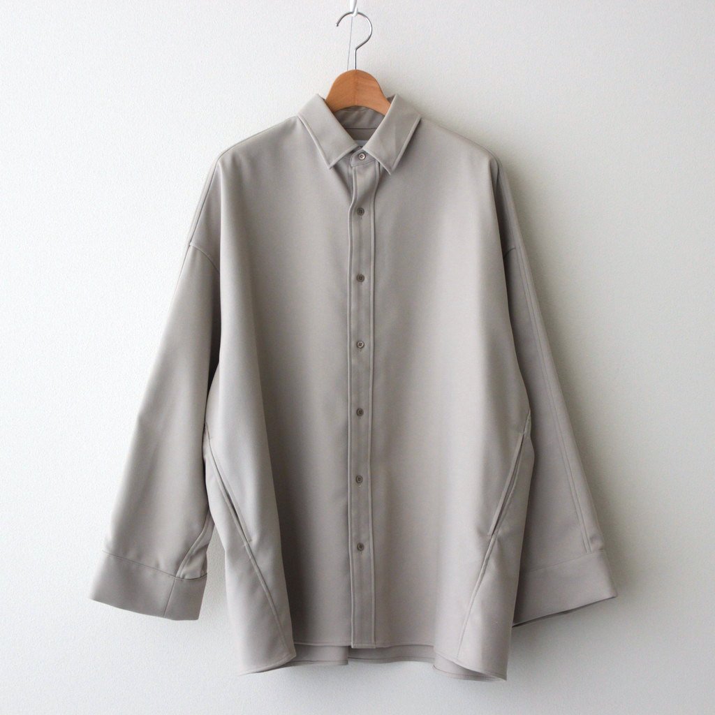 Stretch kersey Long Yoke Sleeve Shirt - シャツ