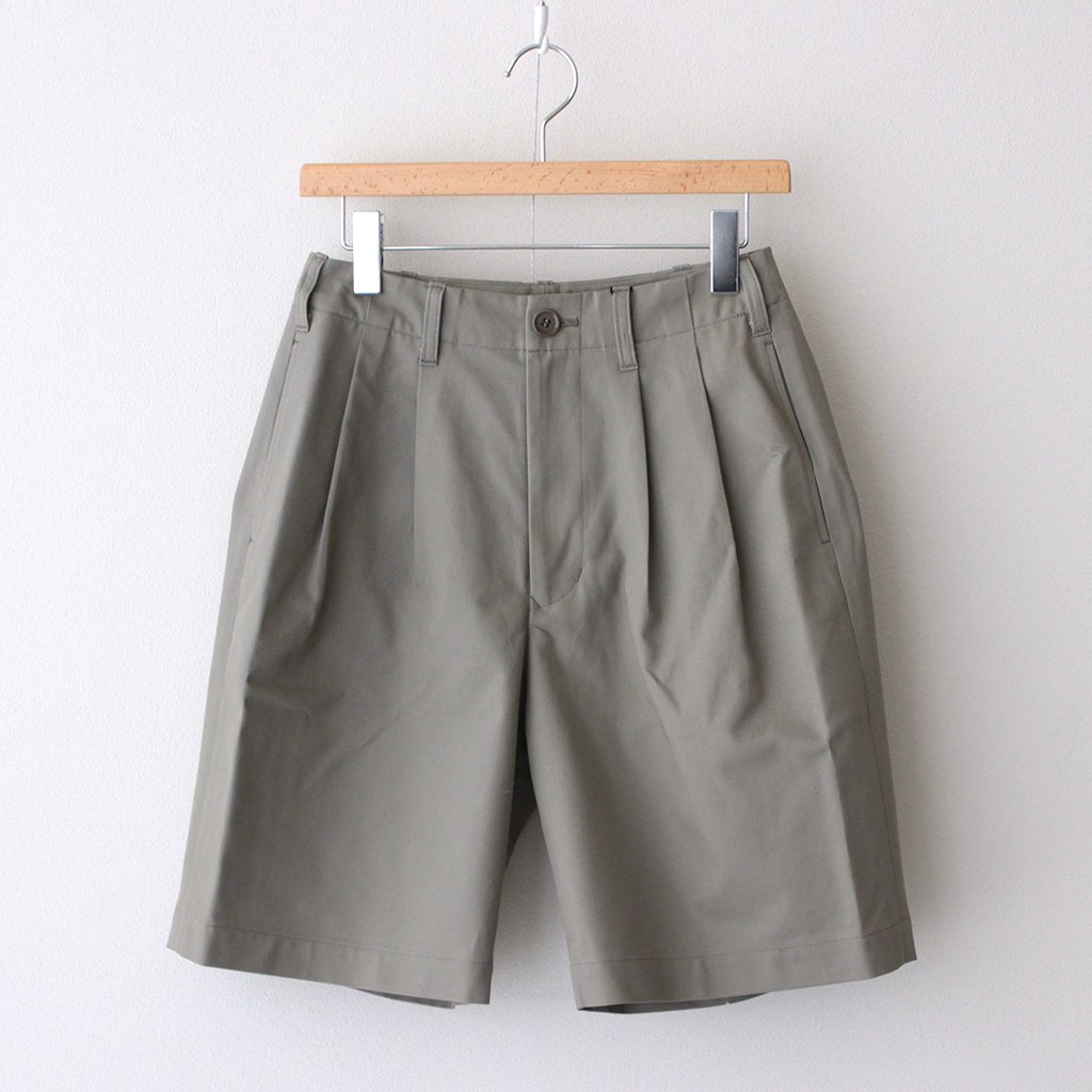 パンツAURALEE wide chino shorts