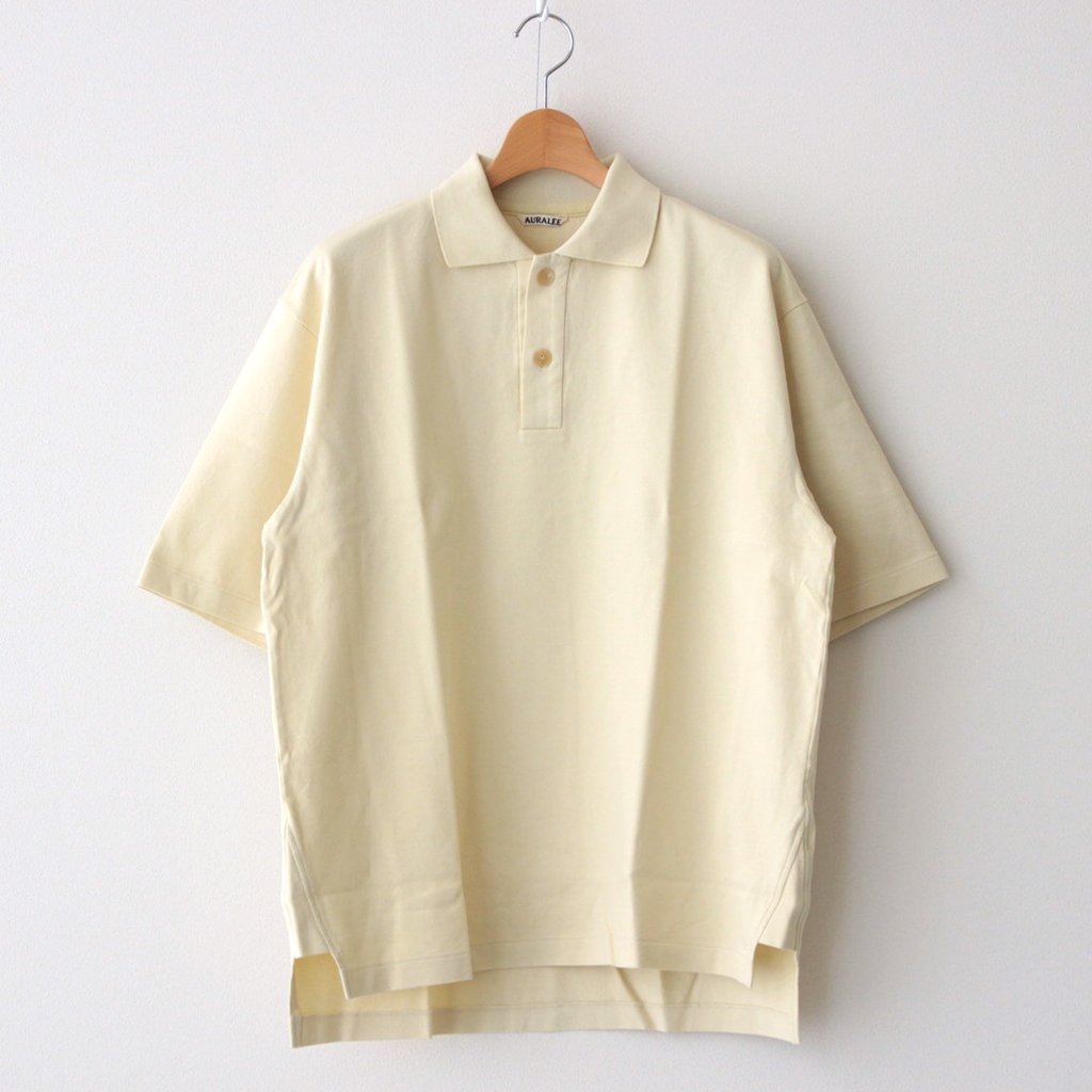 auralee 21ss シャツ　LIGHT YELLOW サイズ3