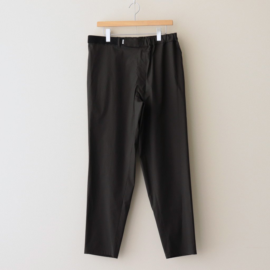 STRETCH TYPEWRITER CHEF PANTS #BLACK [GM222-40020B] – 着楽