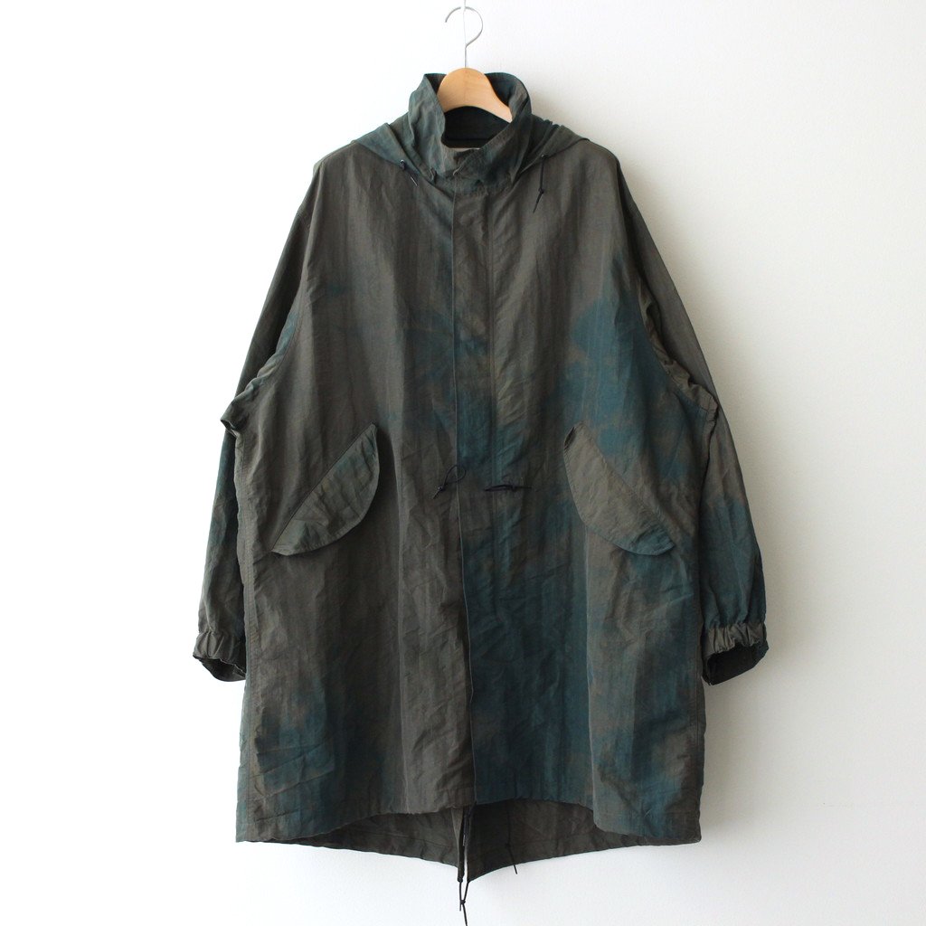 INJECTION DYED SNOWPARKER #OLIVE [YK22AW0381C] – 着楽（チャクラ