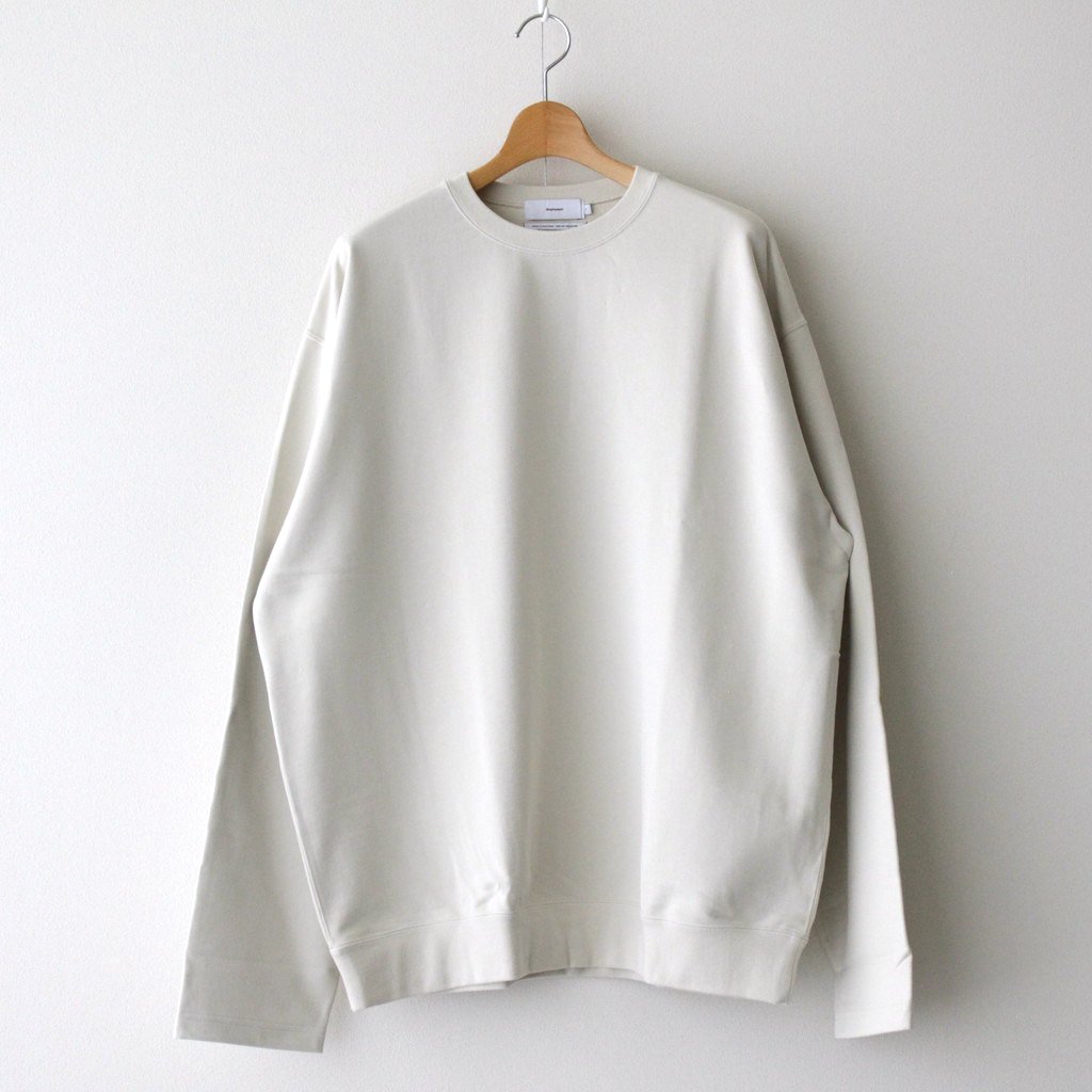 graphpaper  Roll-Up Sleeve Crew Neck