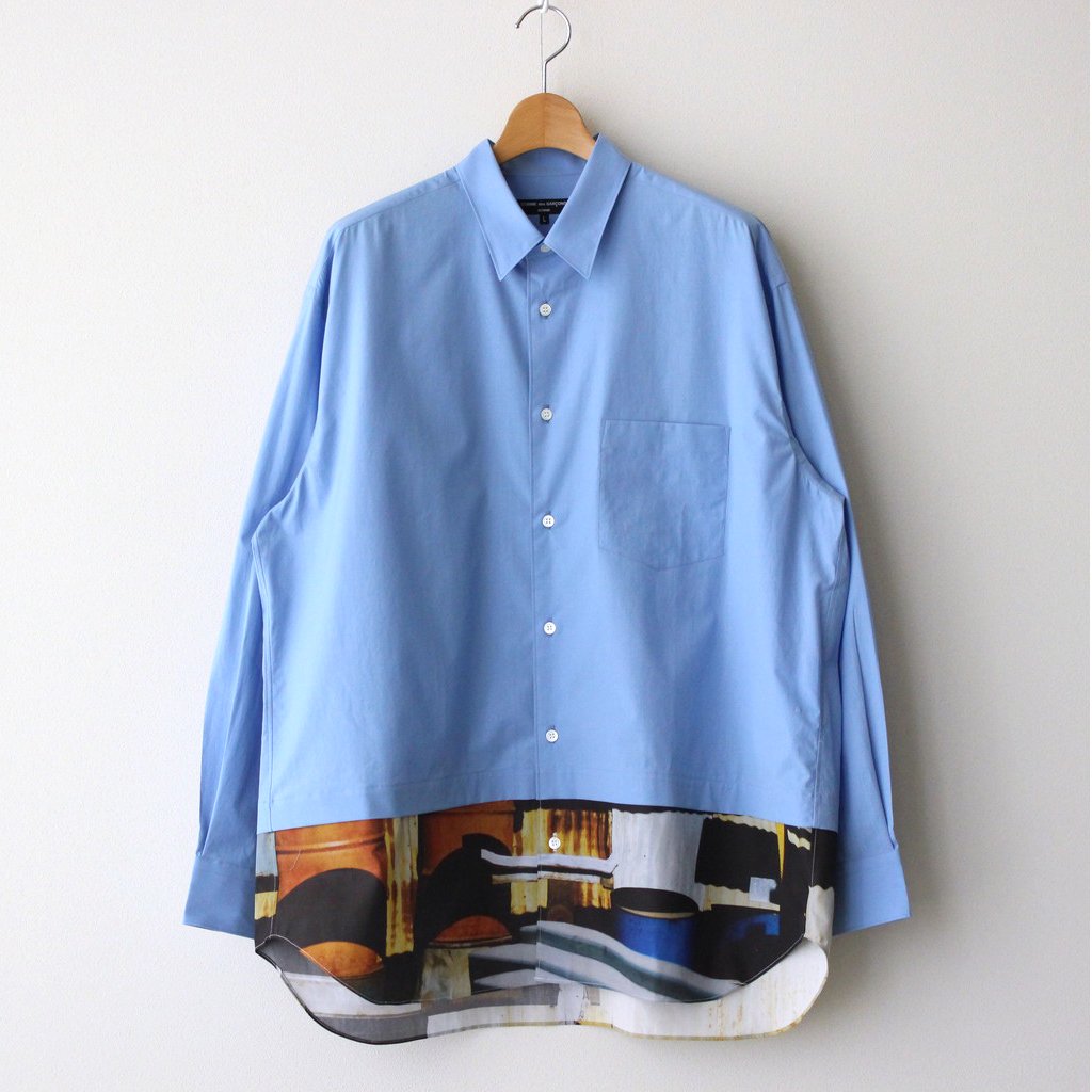 18aw kudos TRIANGLE WINDOW SHIRT