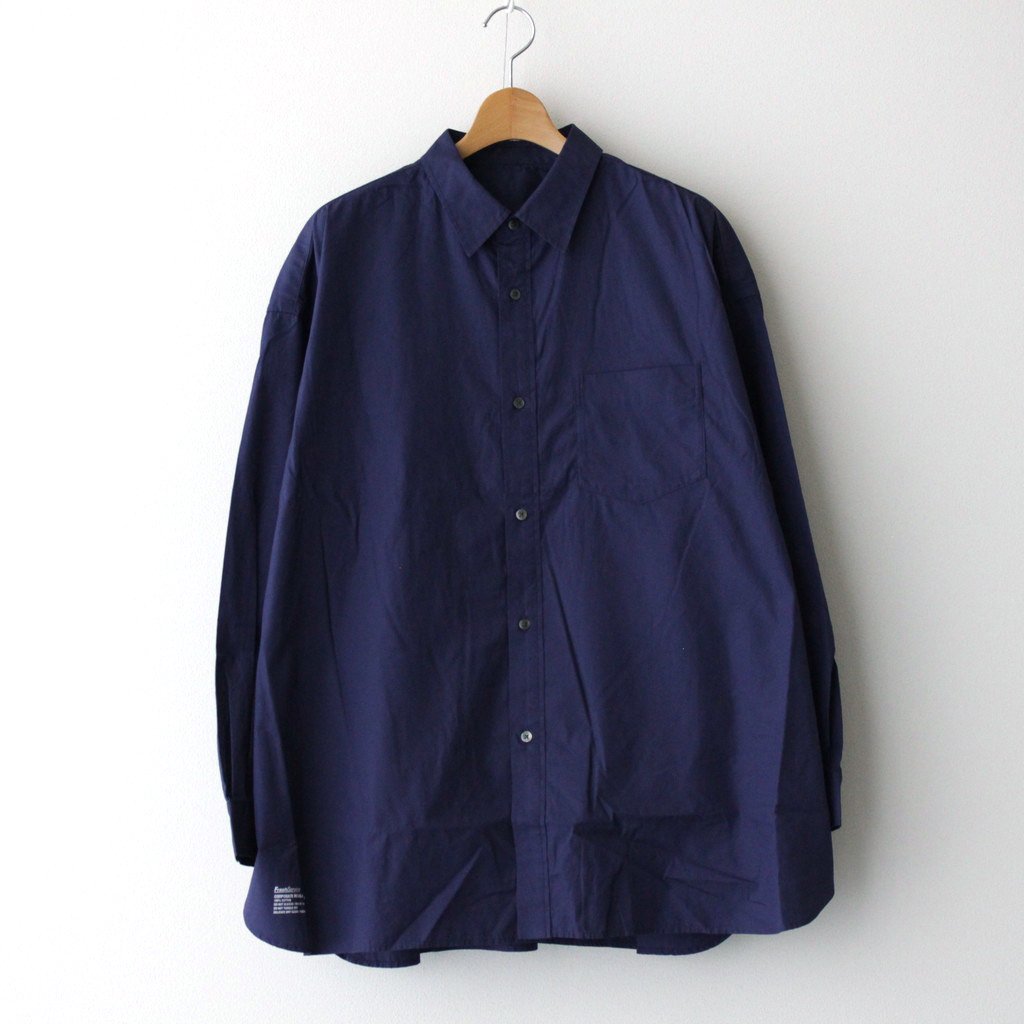 CORPORATE REGULAR COLLAR SHIRT #NAVY [FSW-22-SH_16] – 着楽