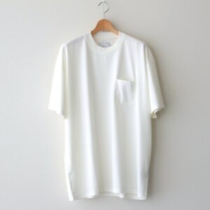 OVERSIZED POCKET TEE SUPERIOR PIMA #WHITE [ST.559]