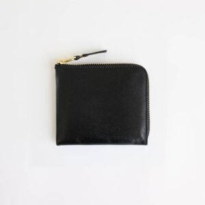 L字型ZIP財布 - CLASSIC LEATHER LINE #BLACK [8Z-D003-051]