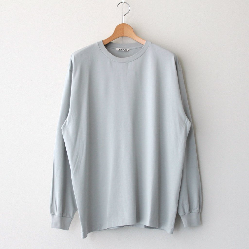 LUSTER PLAITING L/S TEE #LIGHT BLUE [A00SP01GT] – 着楽（チャクラ 